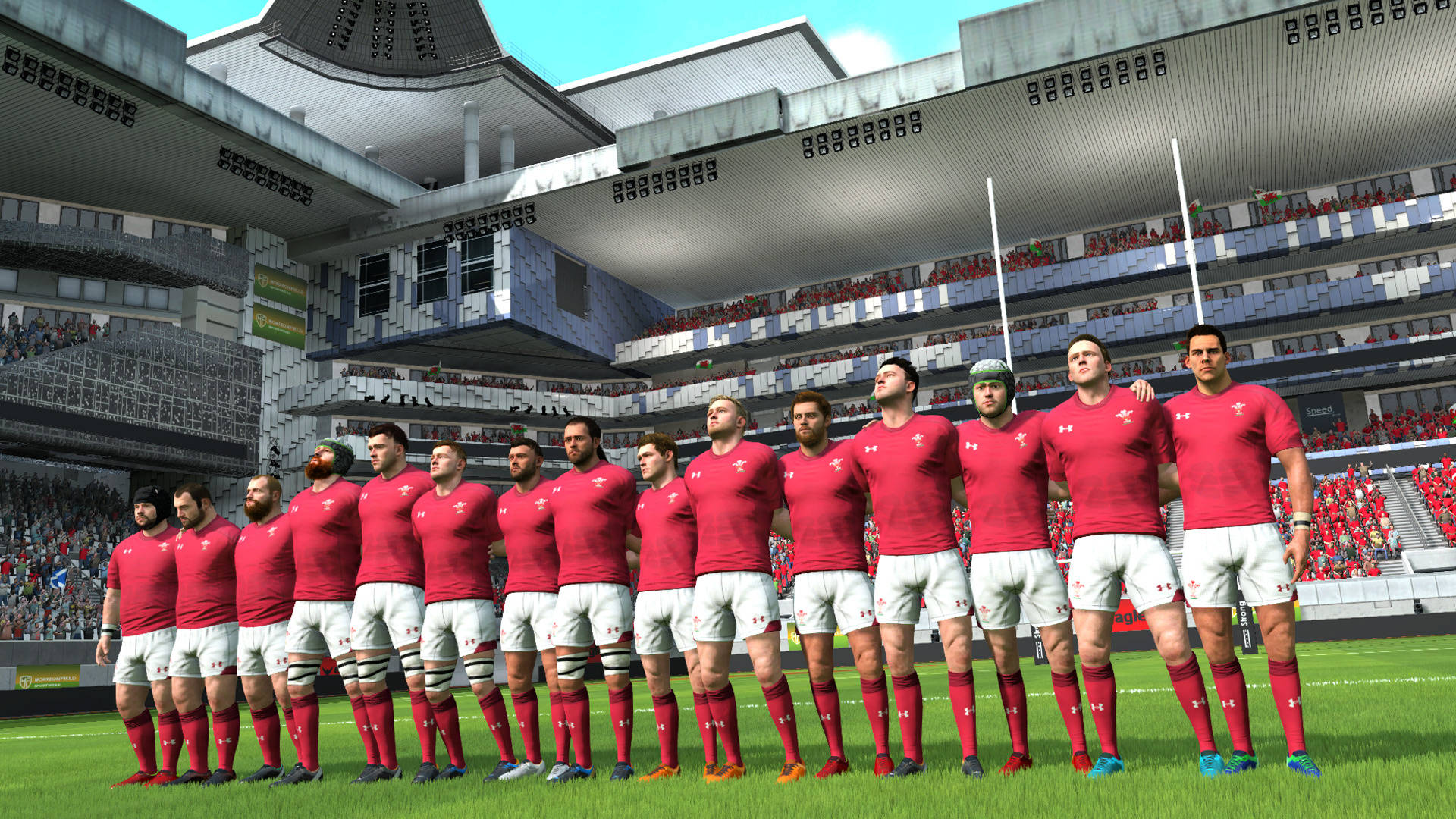 Rugby 20 Line Up Background