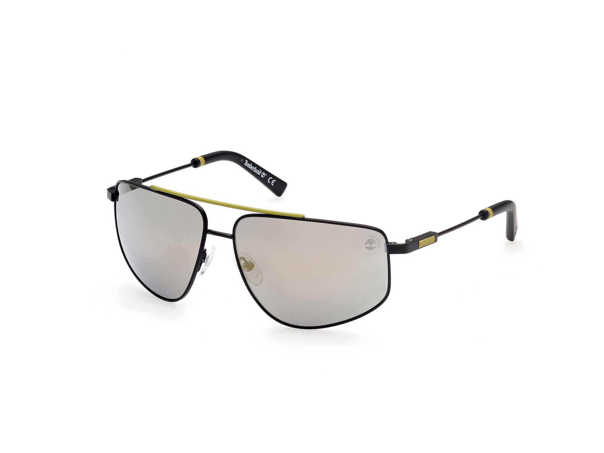 Rugged Elegance: Timberland Polar Smoke Sunglasses Background