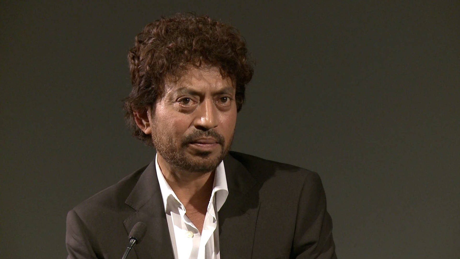 Rugged Irrfan Khan Background