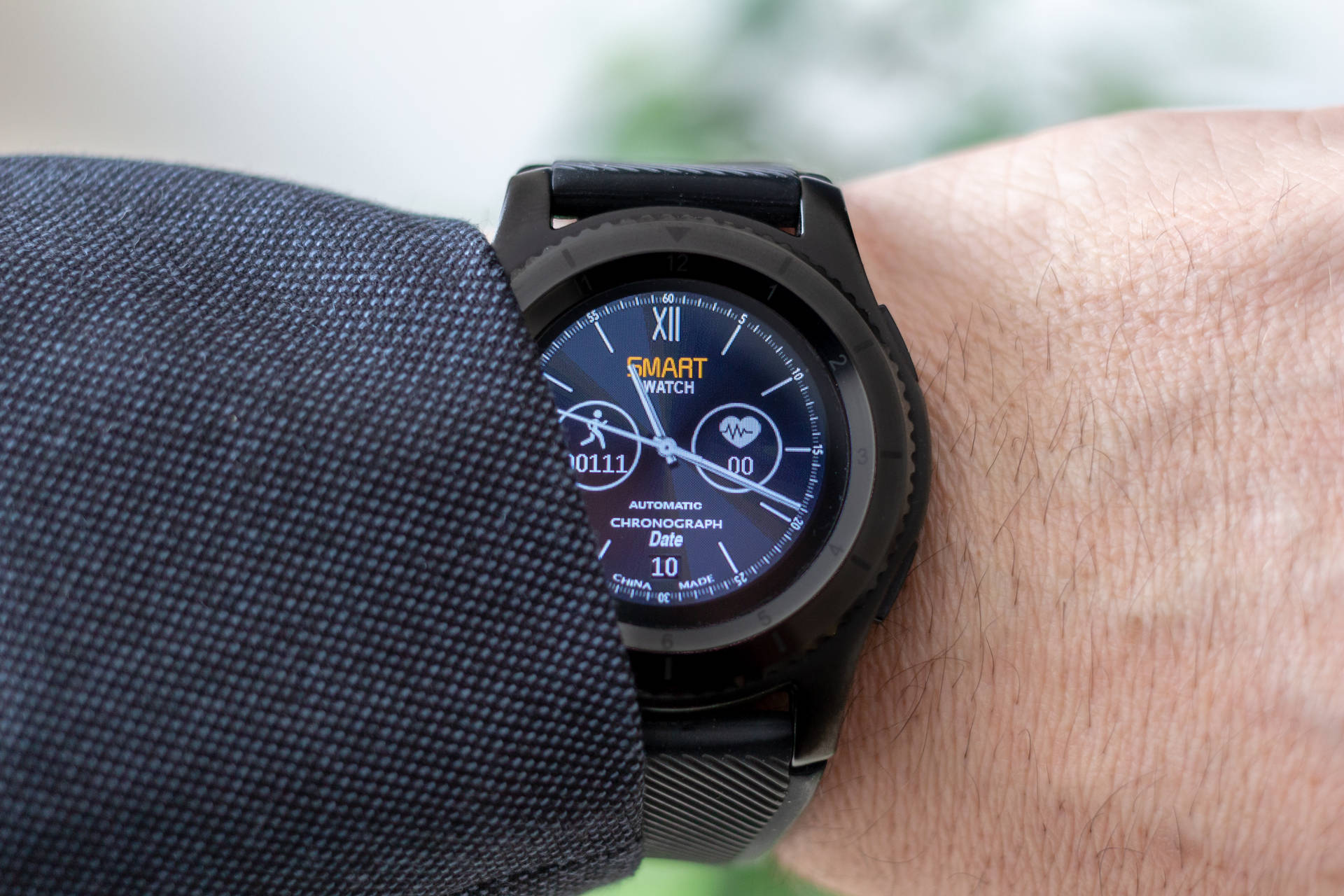 Rugged Smartwatch Background