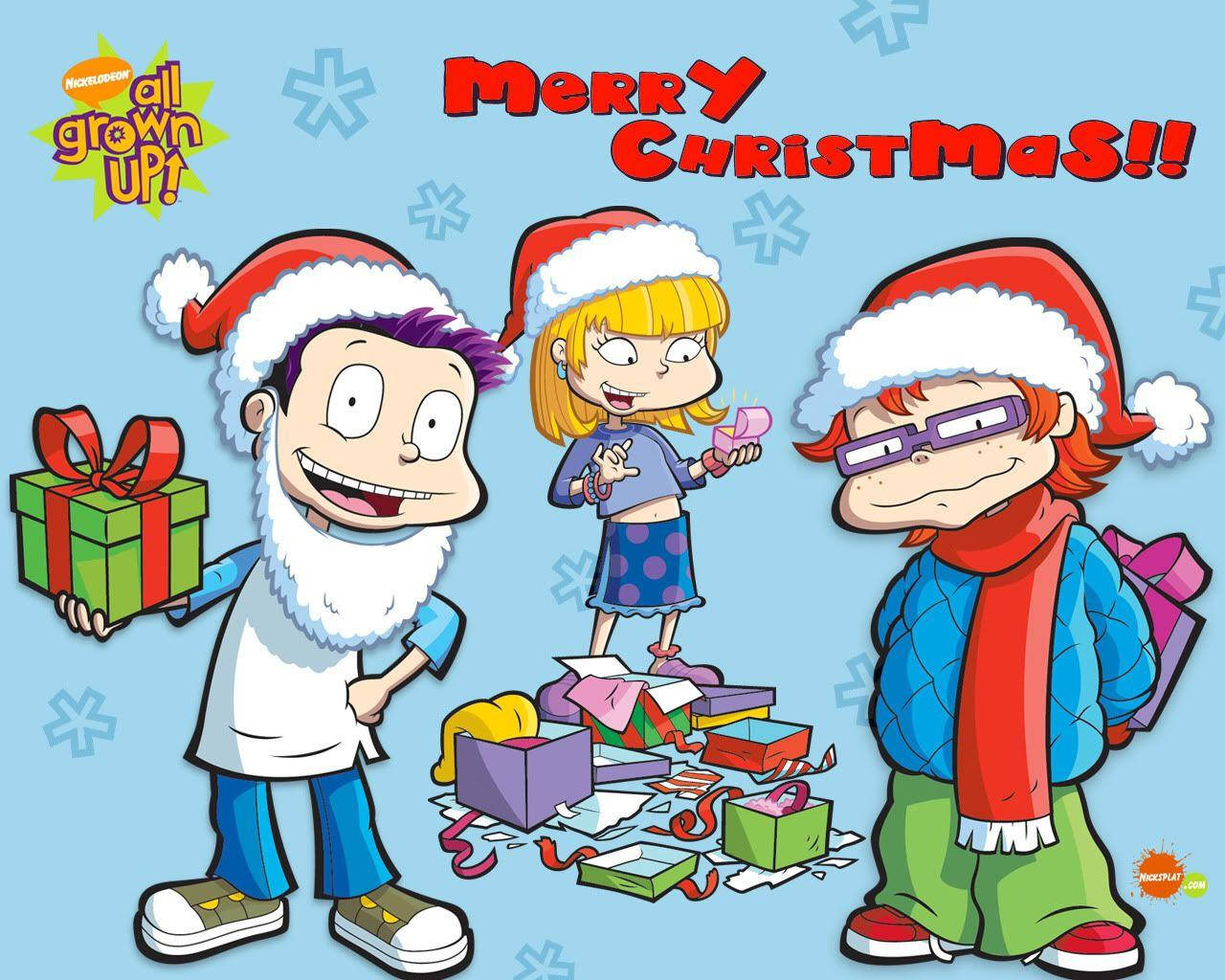 Rugrats Christmas Grown Up Background
