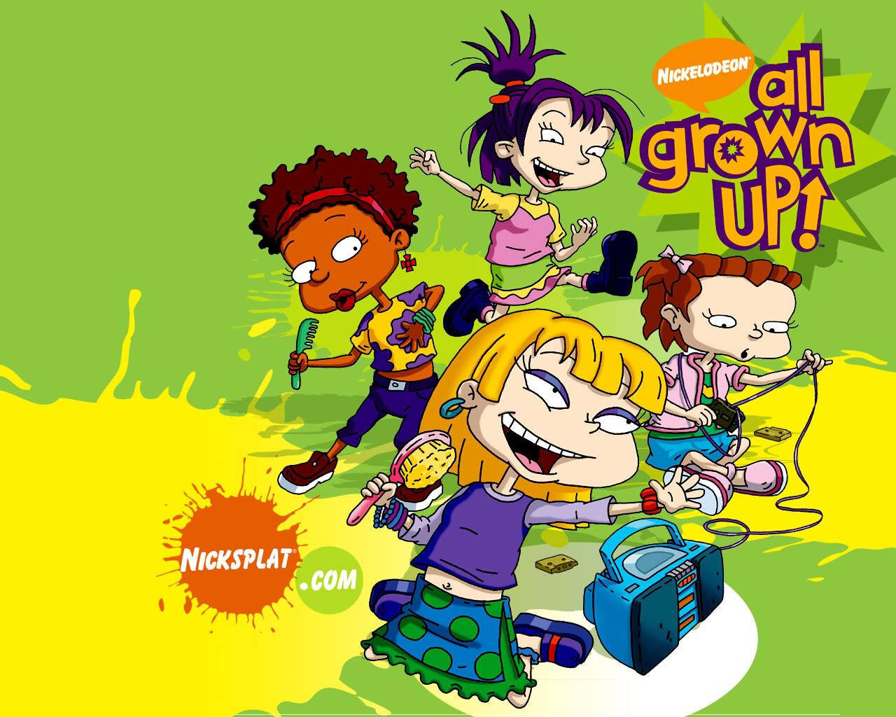 Rugrats Female Characters Background