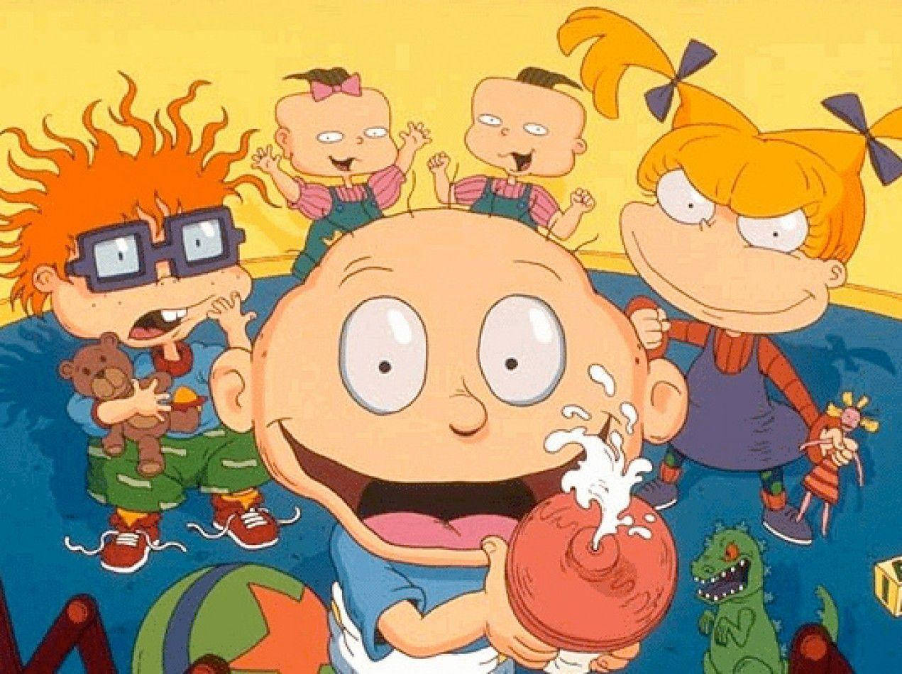 Rugrats Squeezing Bottle Background