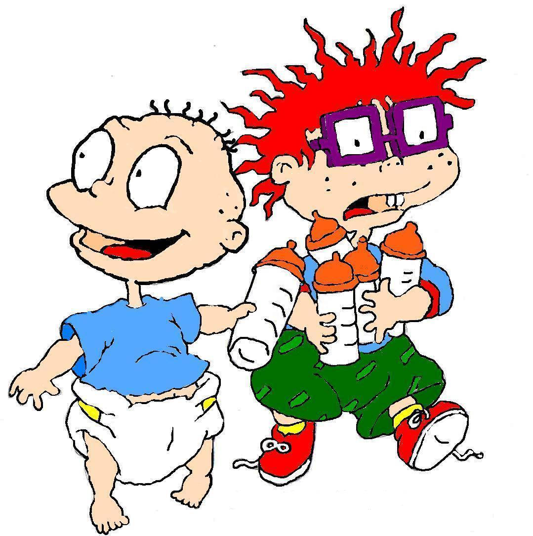 Rugrats Tommy And Chuckie Background