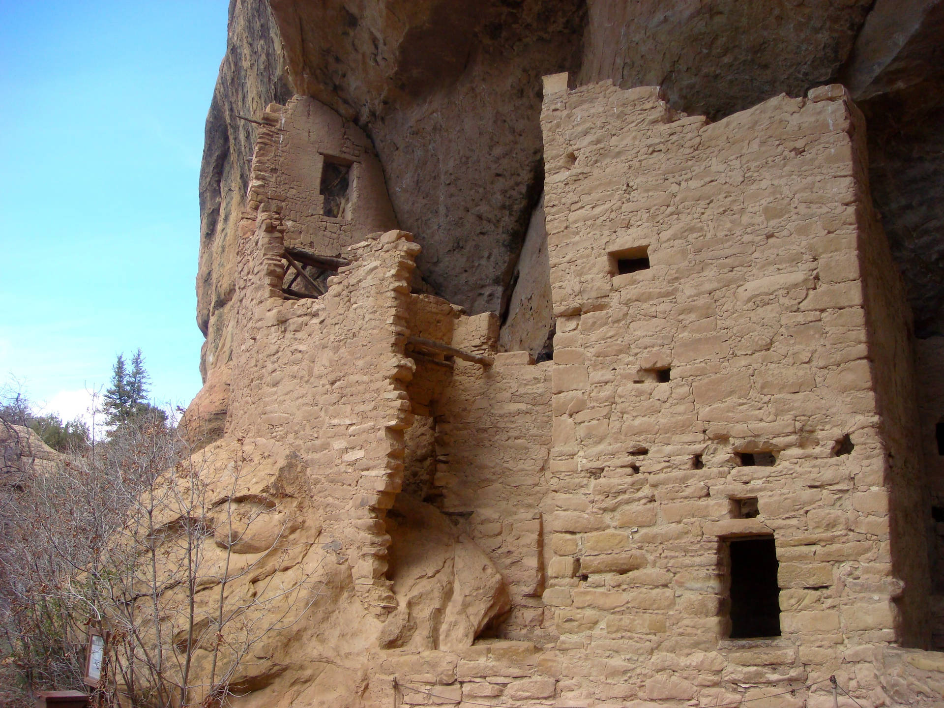 Ruins Close Up In Mesa Verde