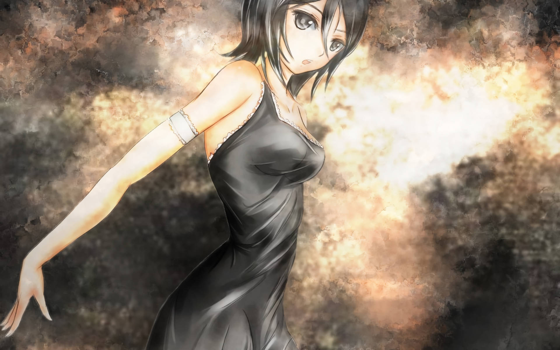 Rukia Kuchiki New Bleach Artwork Background