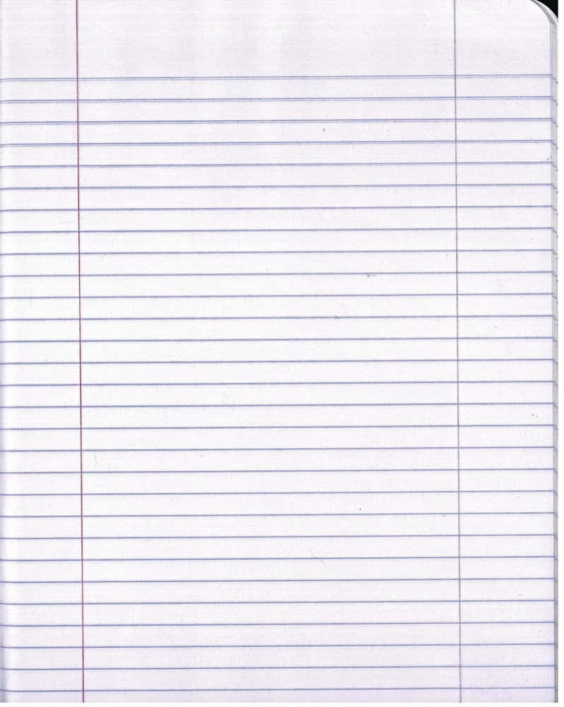 Ruled Paper Background Background