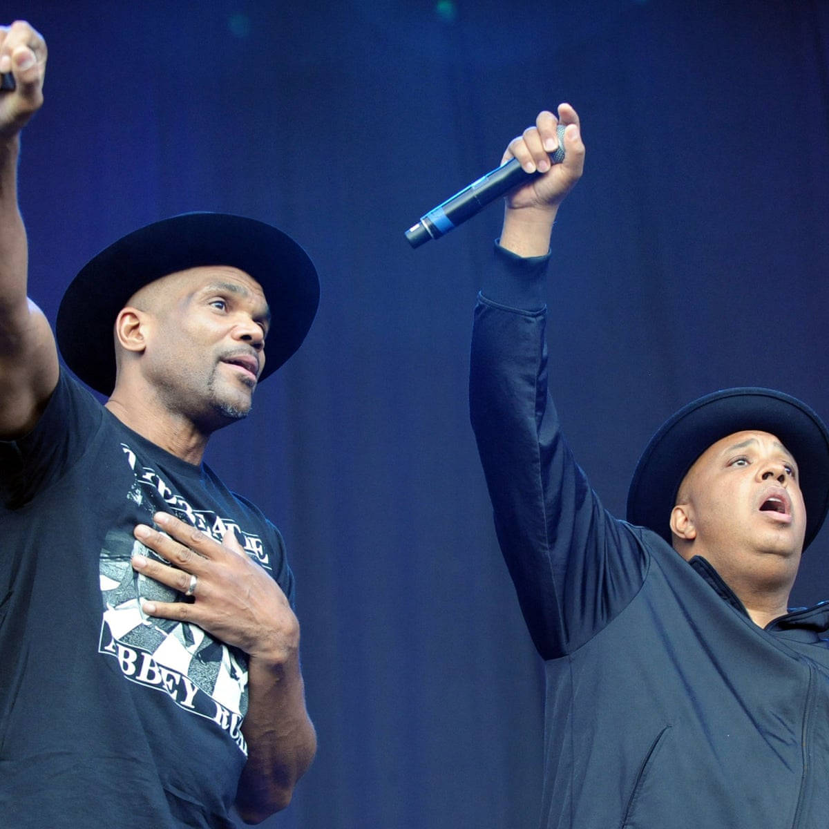 Run D.m.c. Darryl Mcdaniels And Jam-master Jay