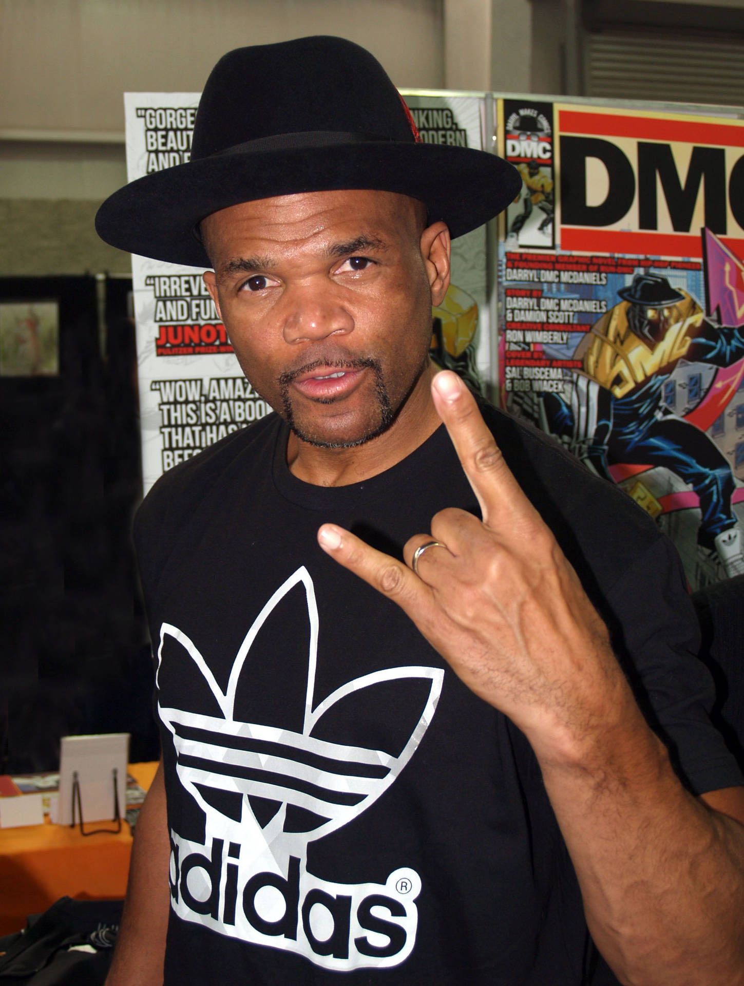 Run D.m.c. Rapper Darryl Mcdaniels