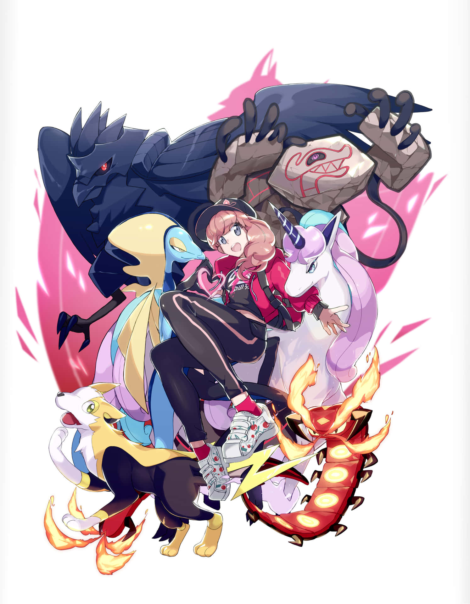 Runerigus - A Mystic Pokémon In Animated Action Background
