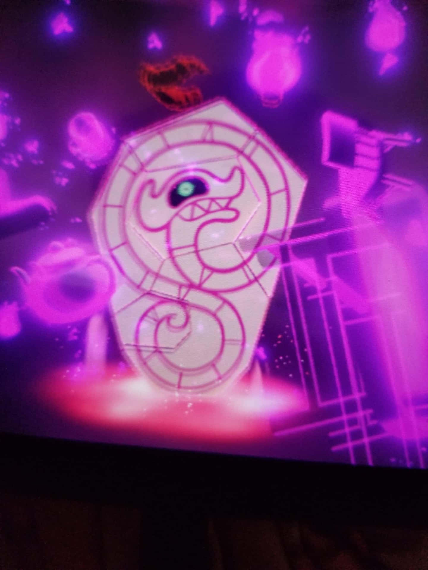 Runerigus Pokemon Anime Scene Background