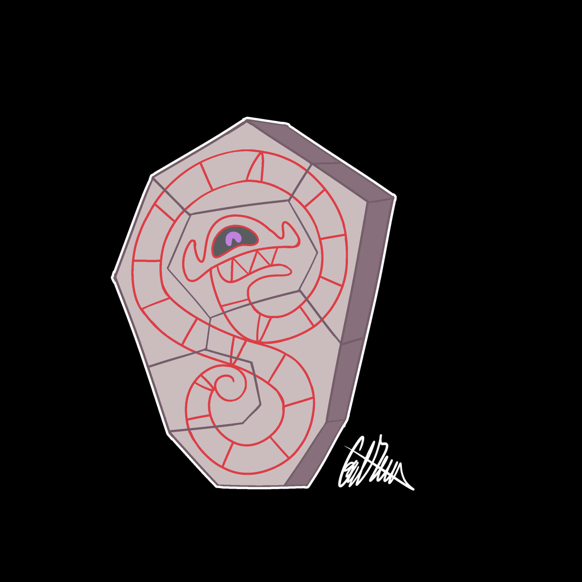 Runerigus Pokemon Artwork Background