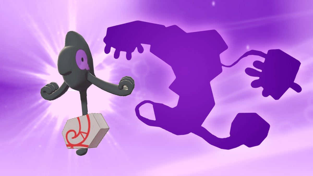 Runerigus Pokemon Evolution Shadow Background