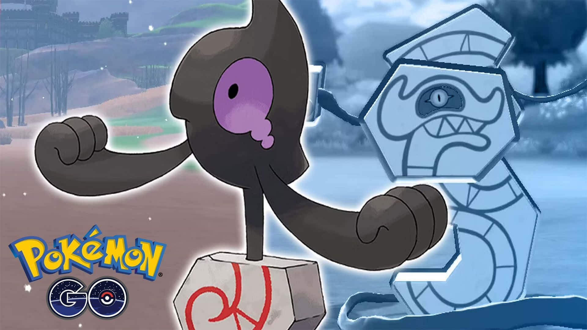 Runerigus Pokemon G O Promotion Background