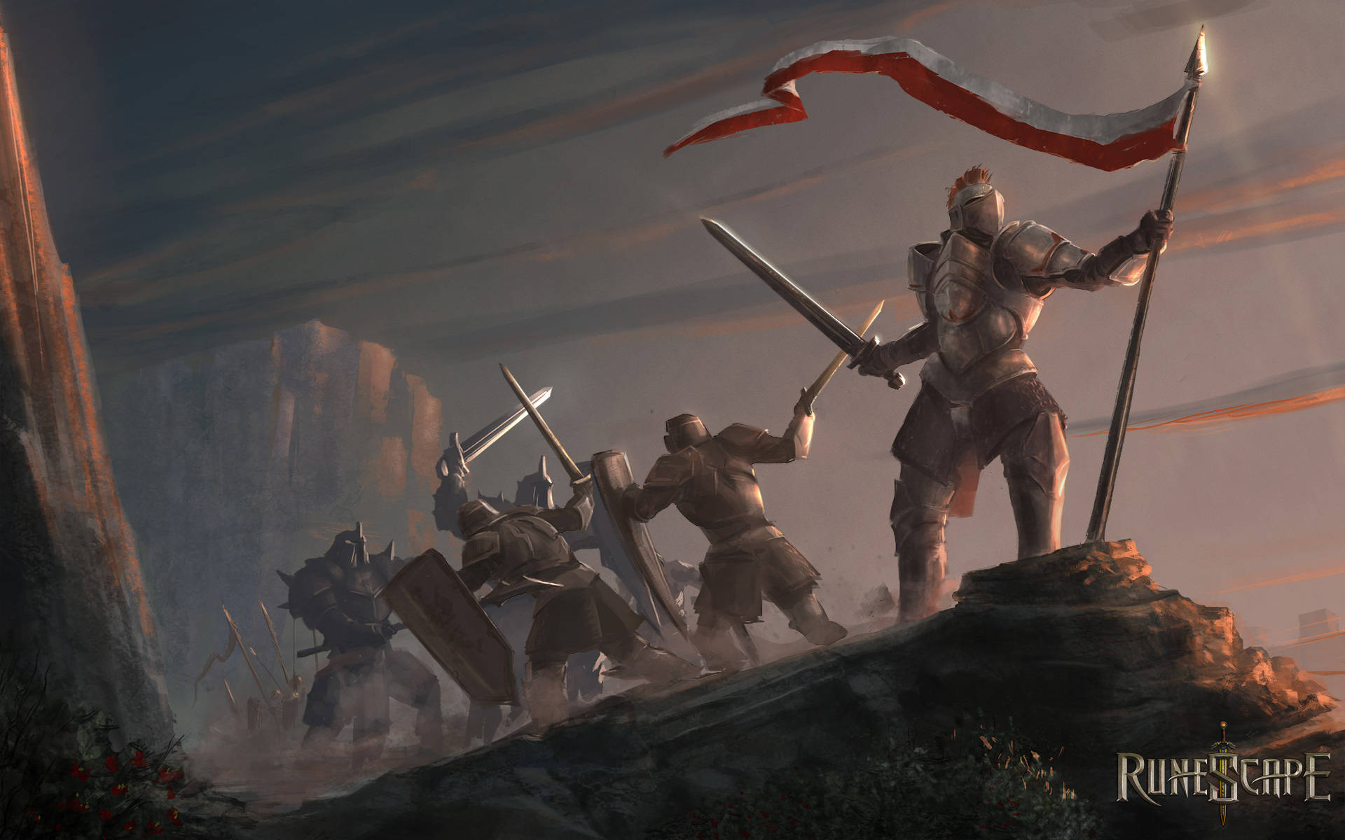 Runescape Knights Background