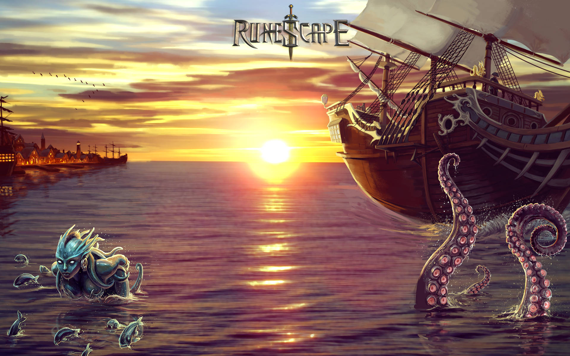 Runescape Ocean Background