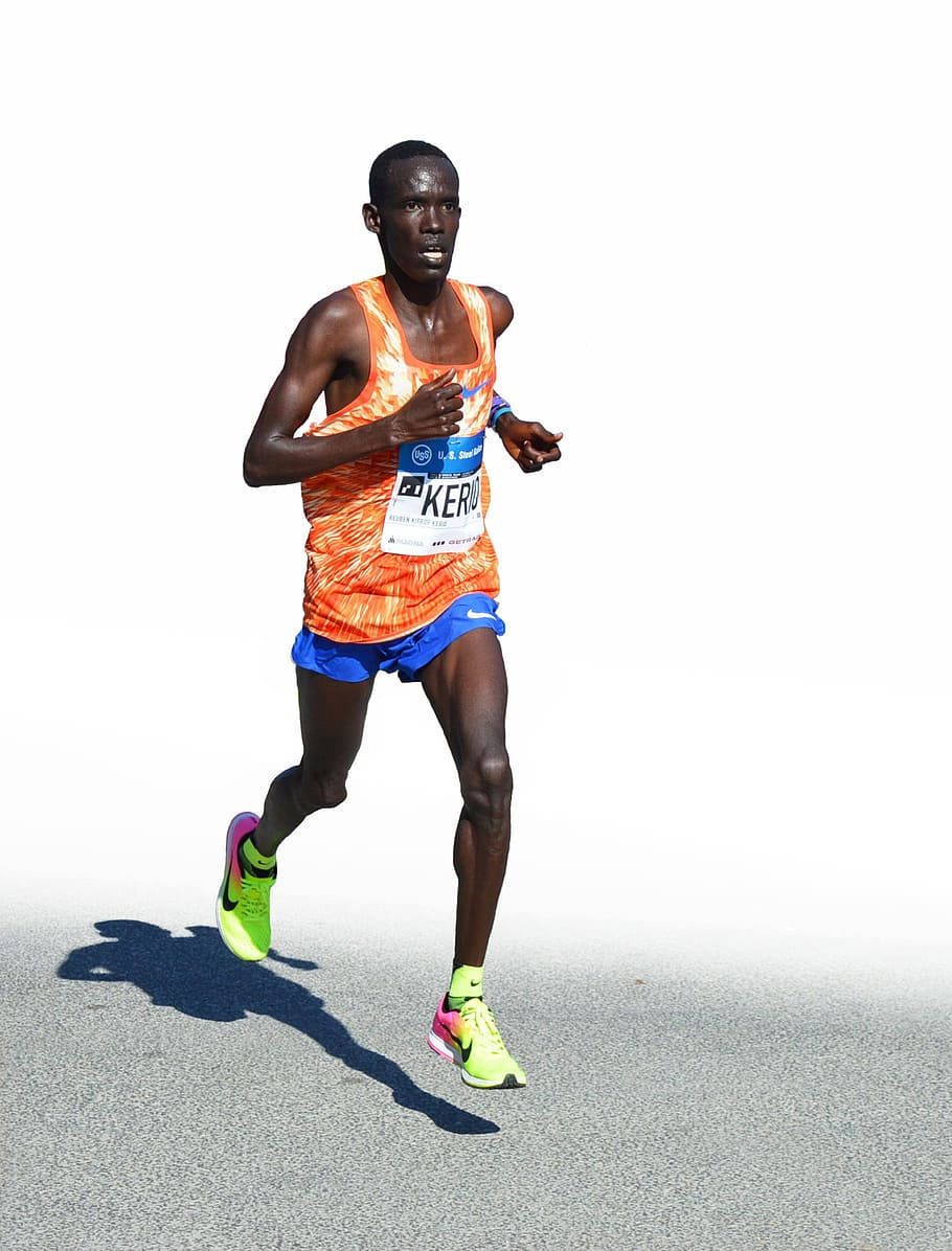 Runner In Marathon