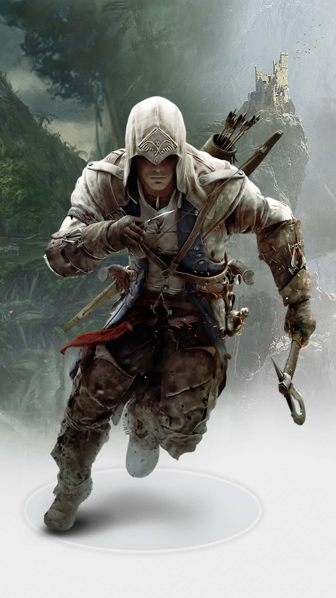 Running Assassins Creed Iphone Background