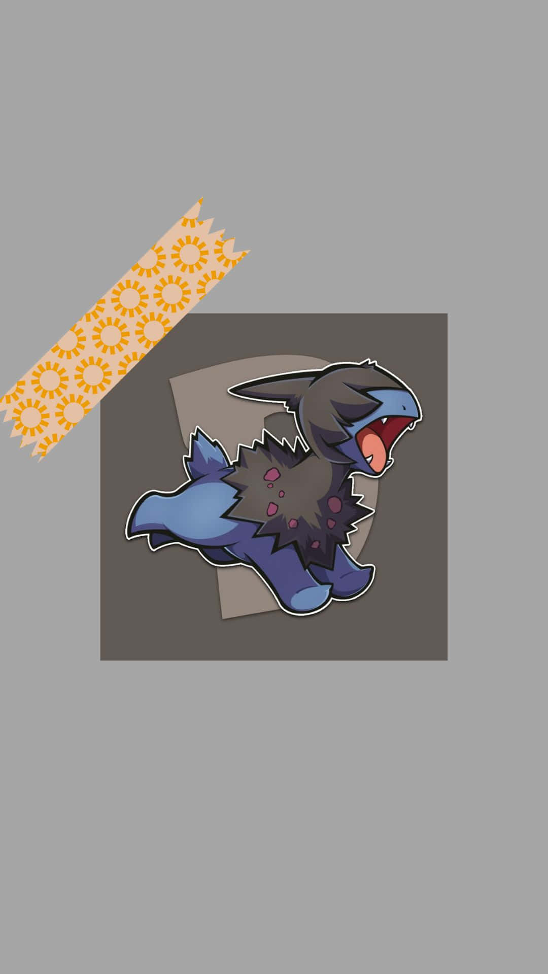 Running Deino Phone Background