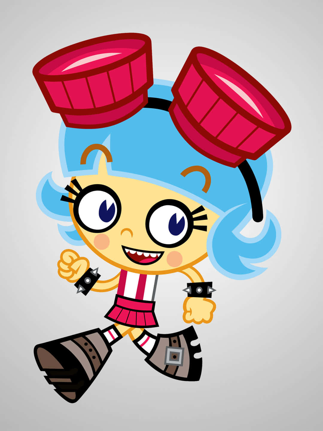 Running Frida From El Tigre The Adventures Of Manny Rivera Background