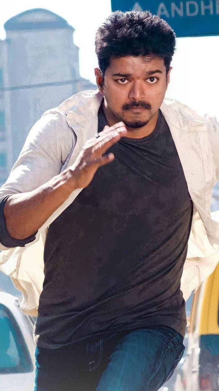 Running Joseph Vijay Tamil Actors Hd Background