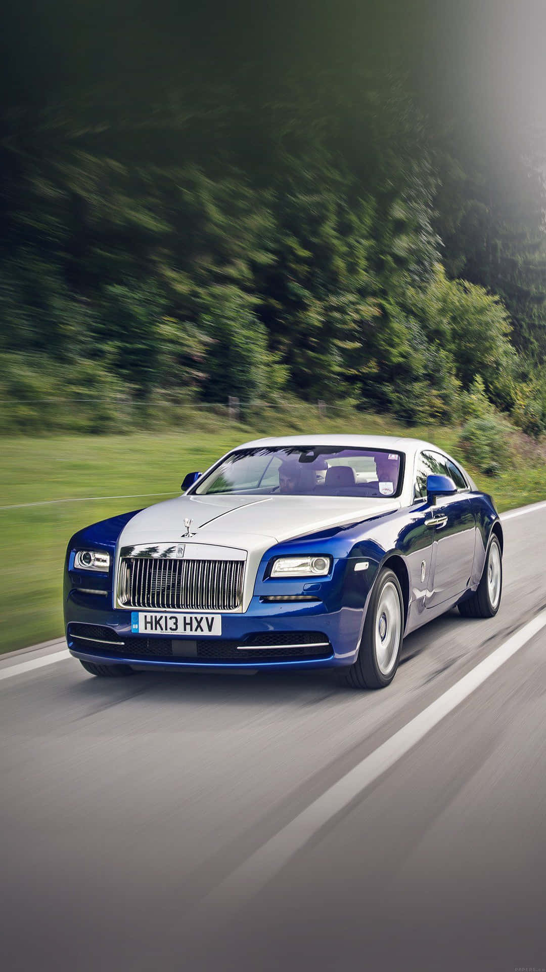 Running Mulsanne Bentley Iphone Background