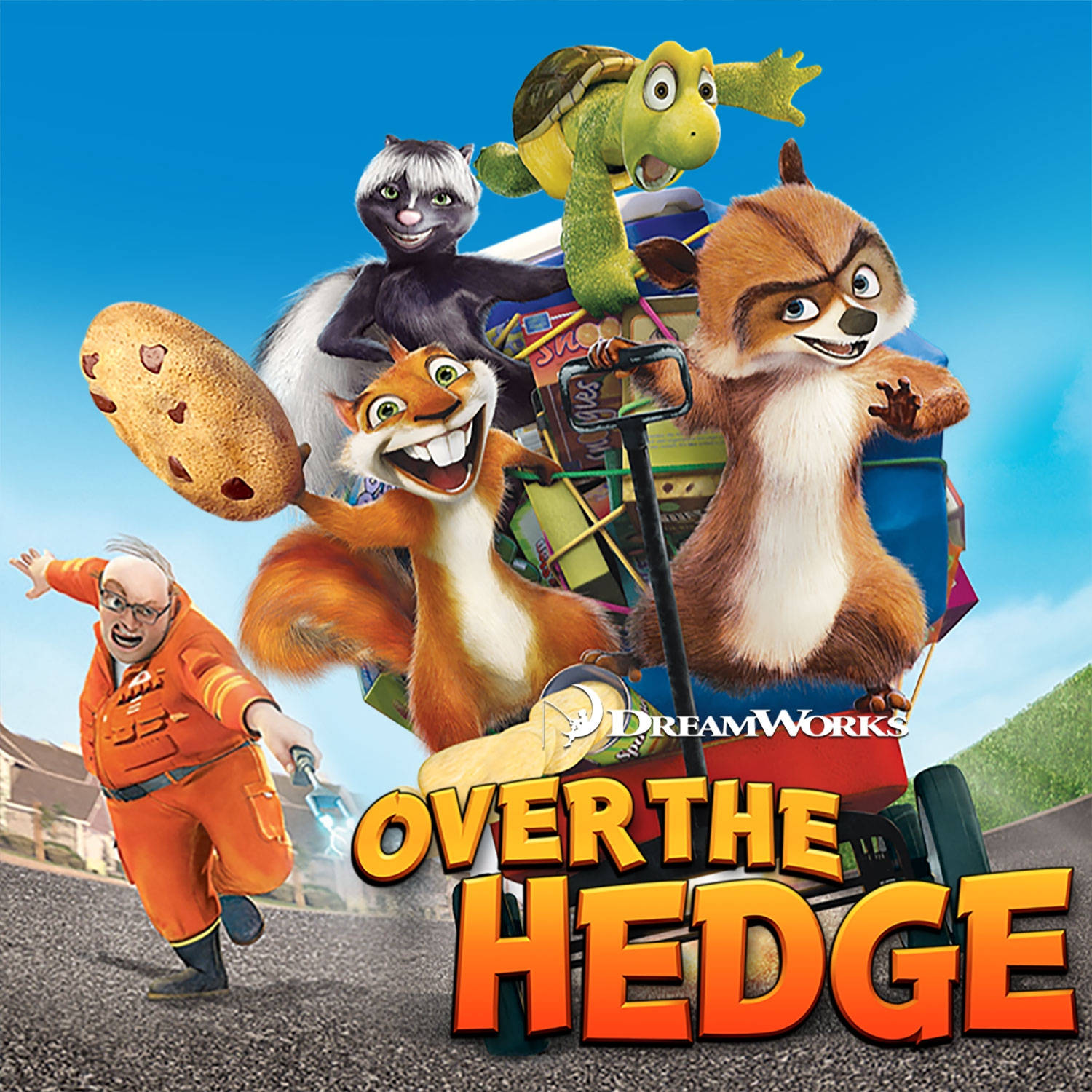 Running Poster Of Over The Hedge