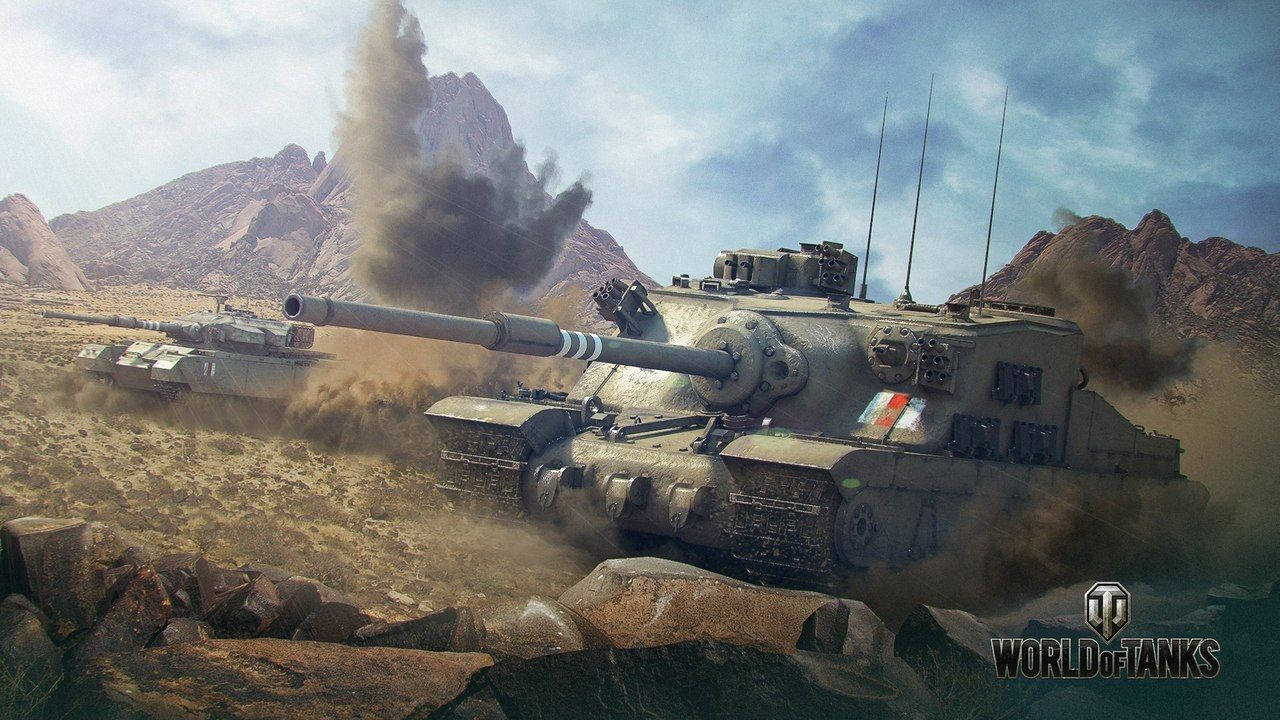 Running World Of Tanks Background