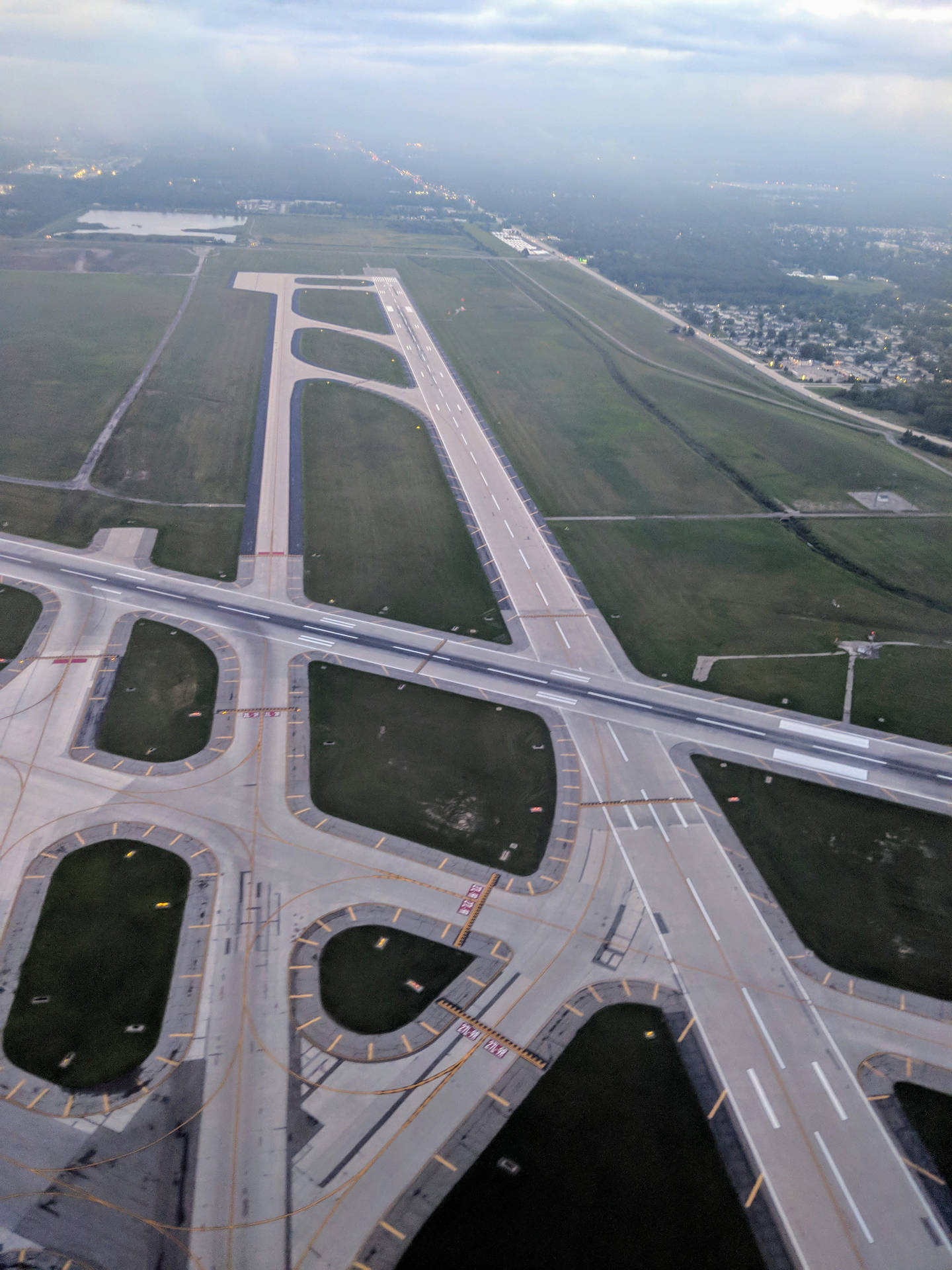 Runway Aerial View