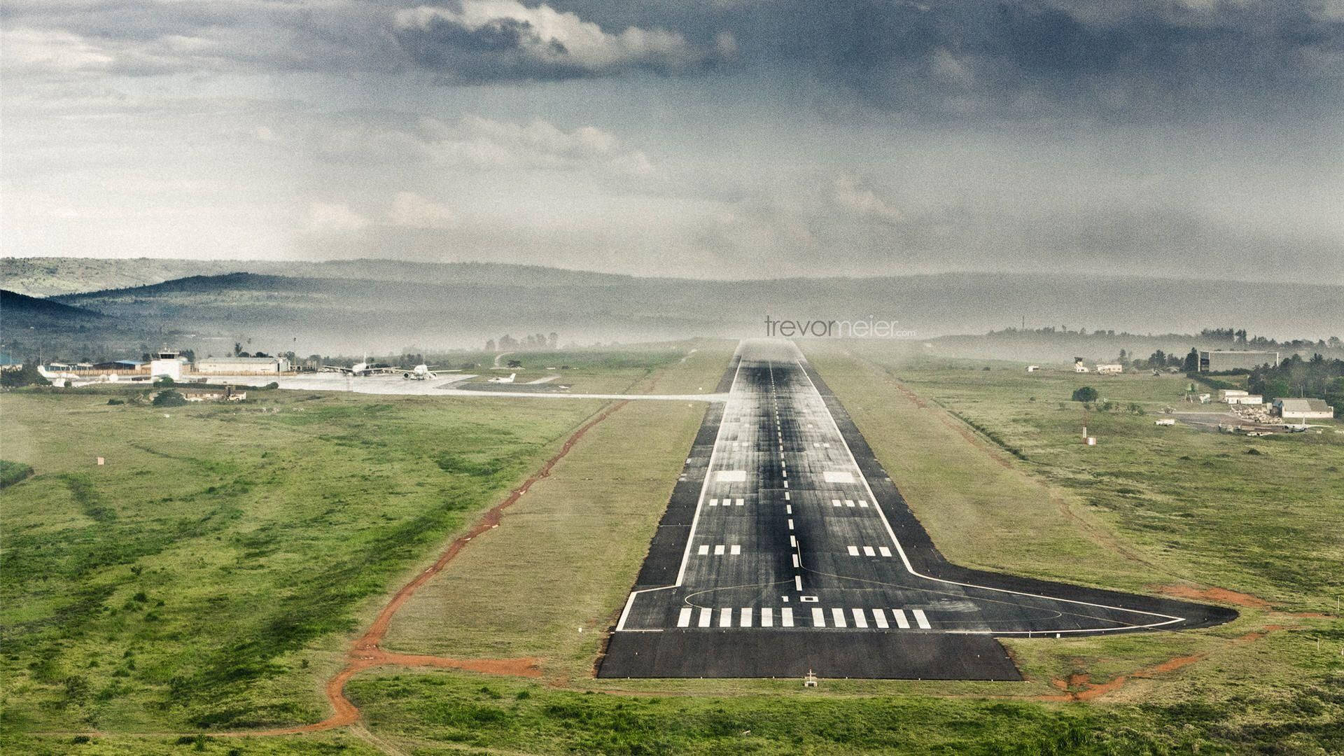 Runway On Mountain