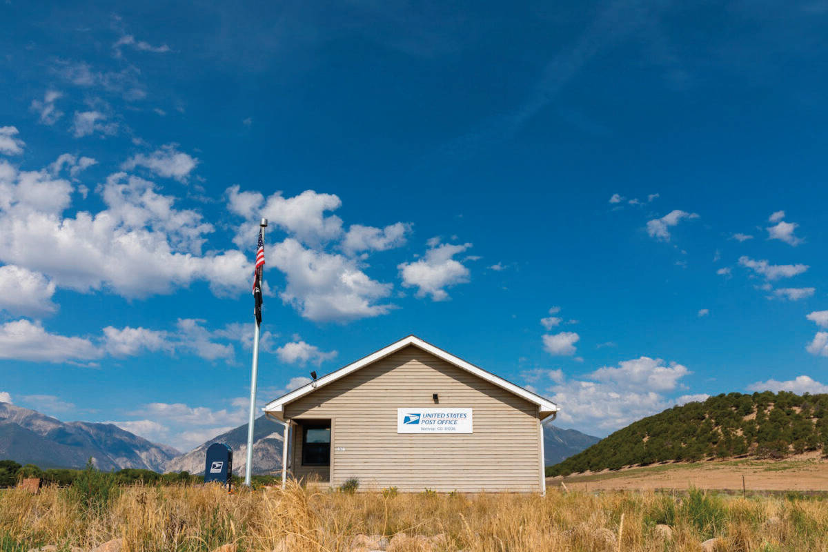 Rural Us Post Office Background