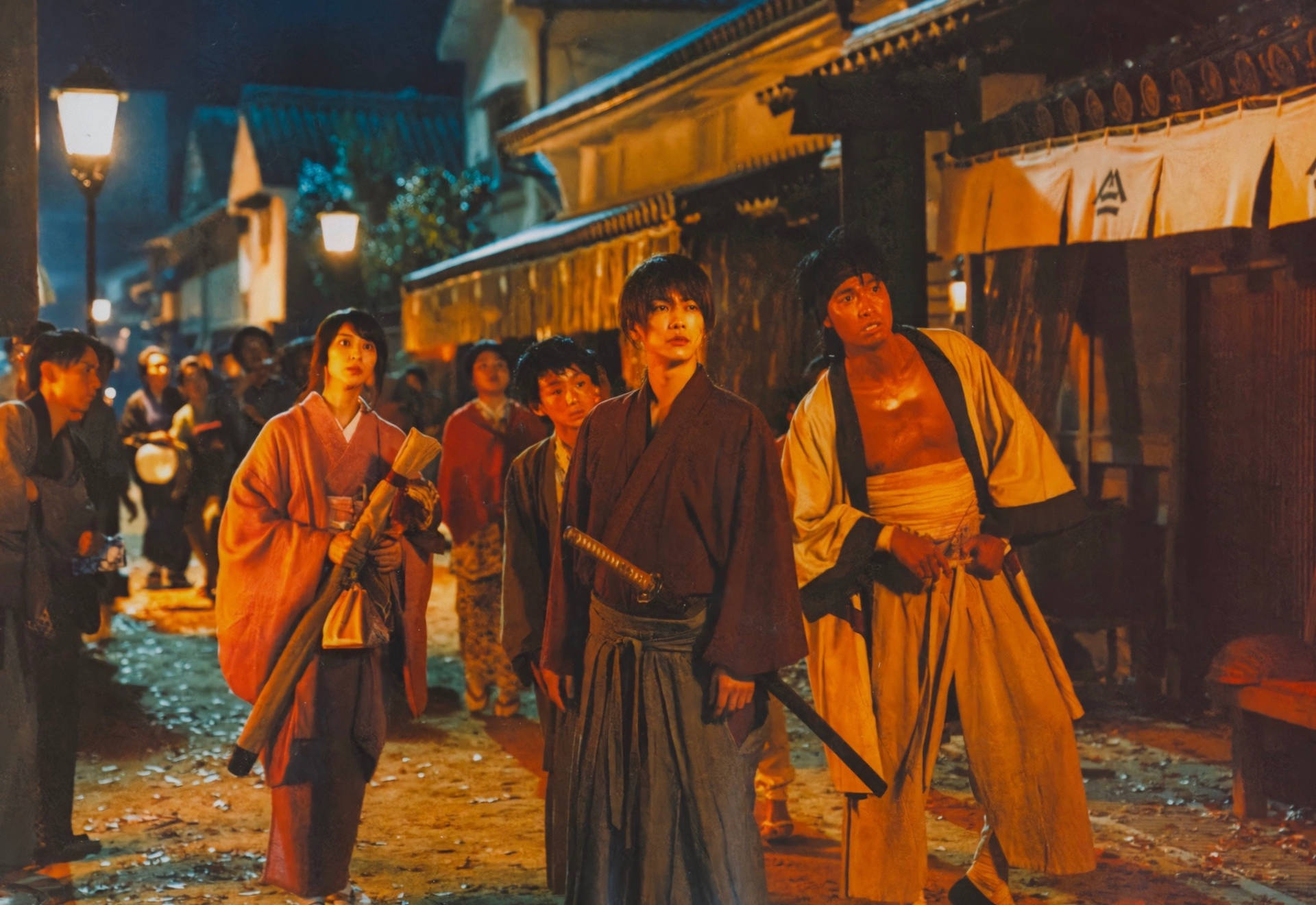 Rurouni Kenshin Curious Night Background