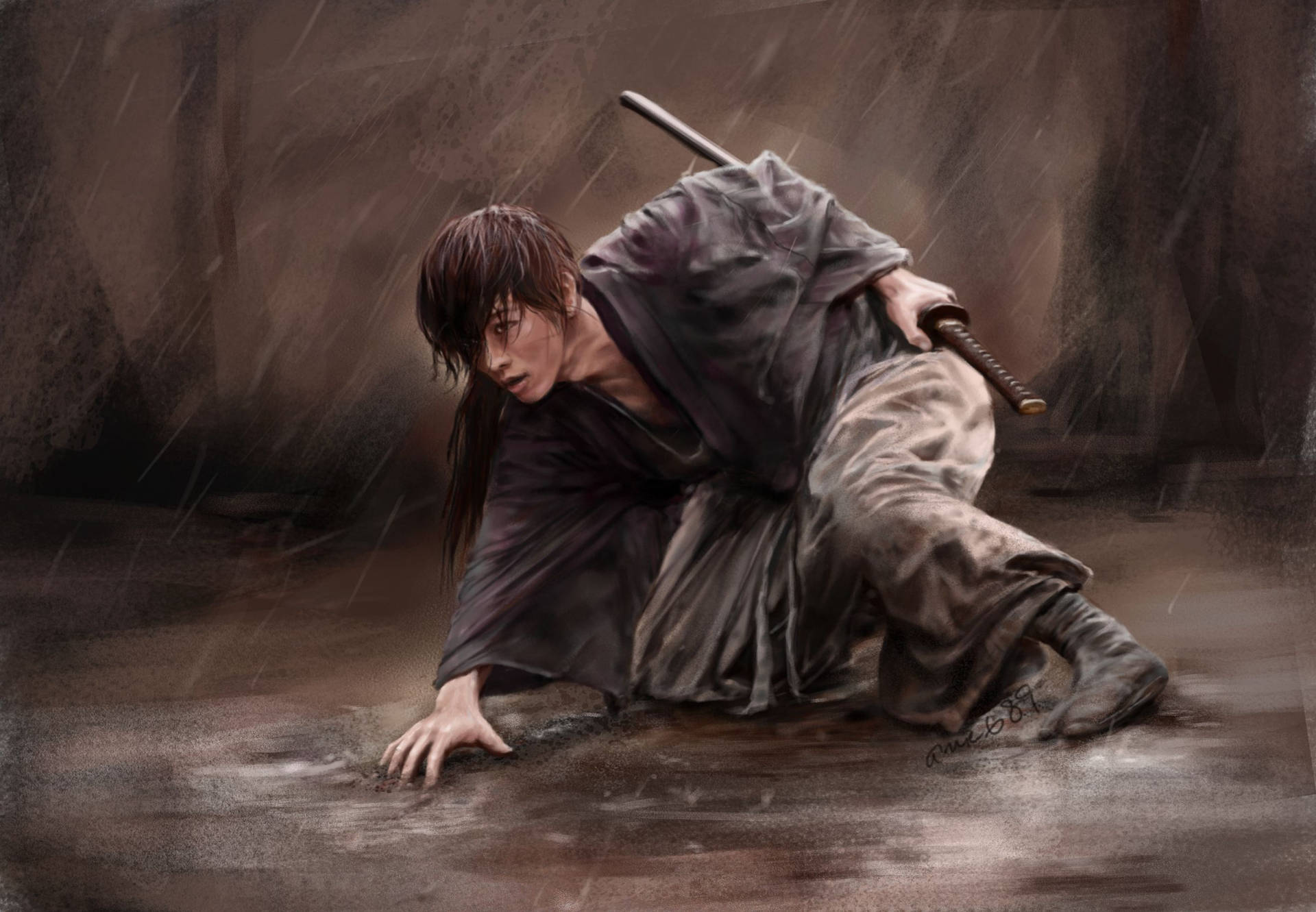 Rurouni Kenshin Digital Art