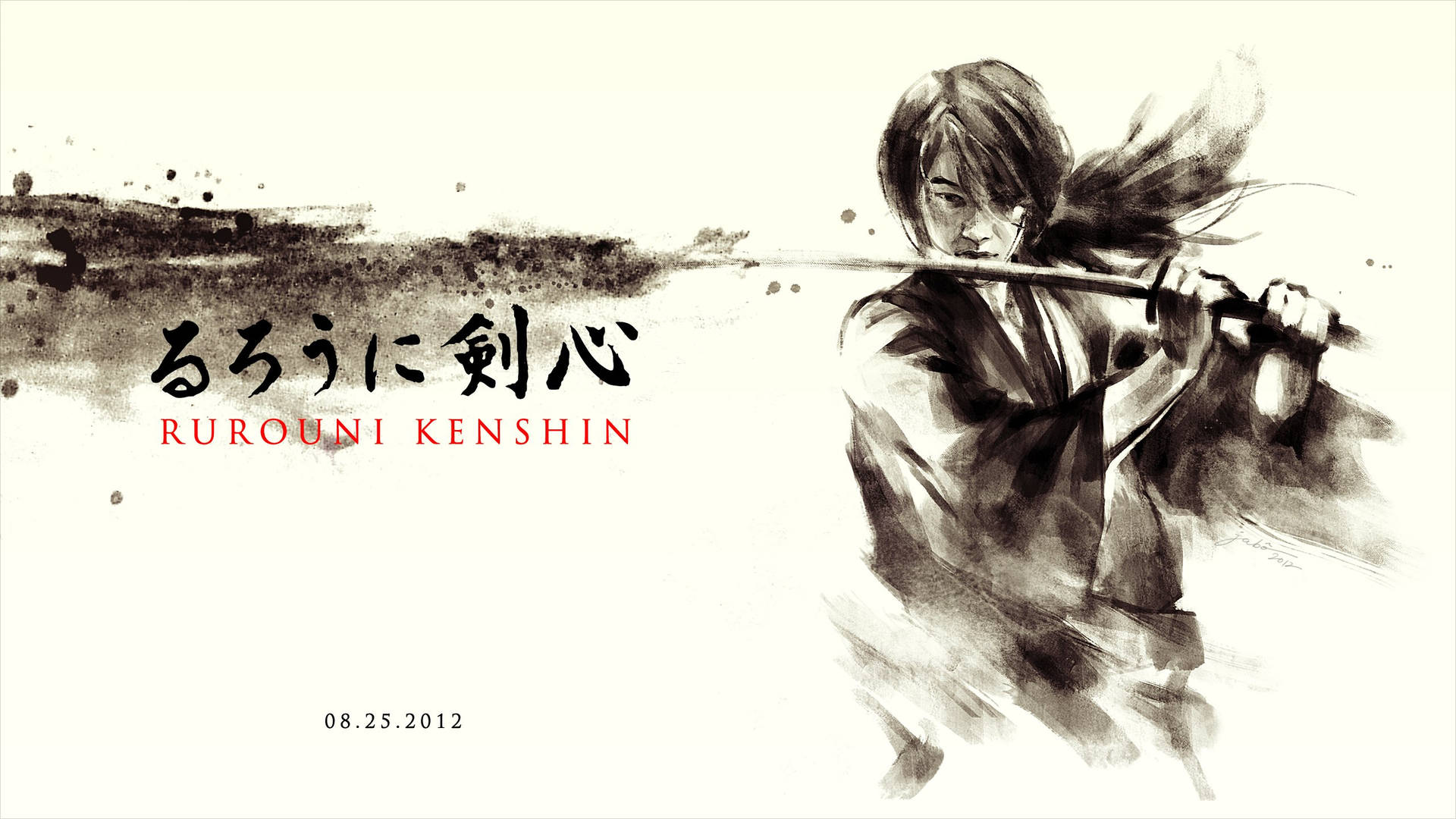 Rurouni Kenshin Poster Art Background