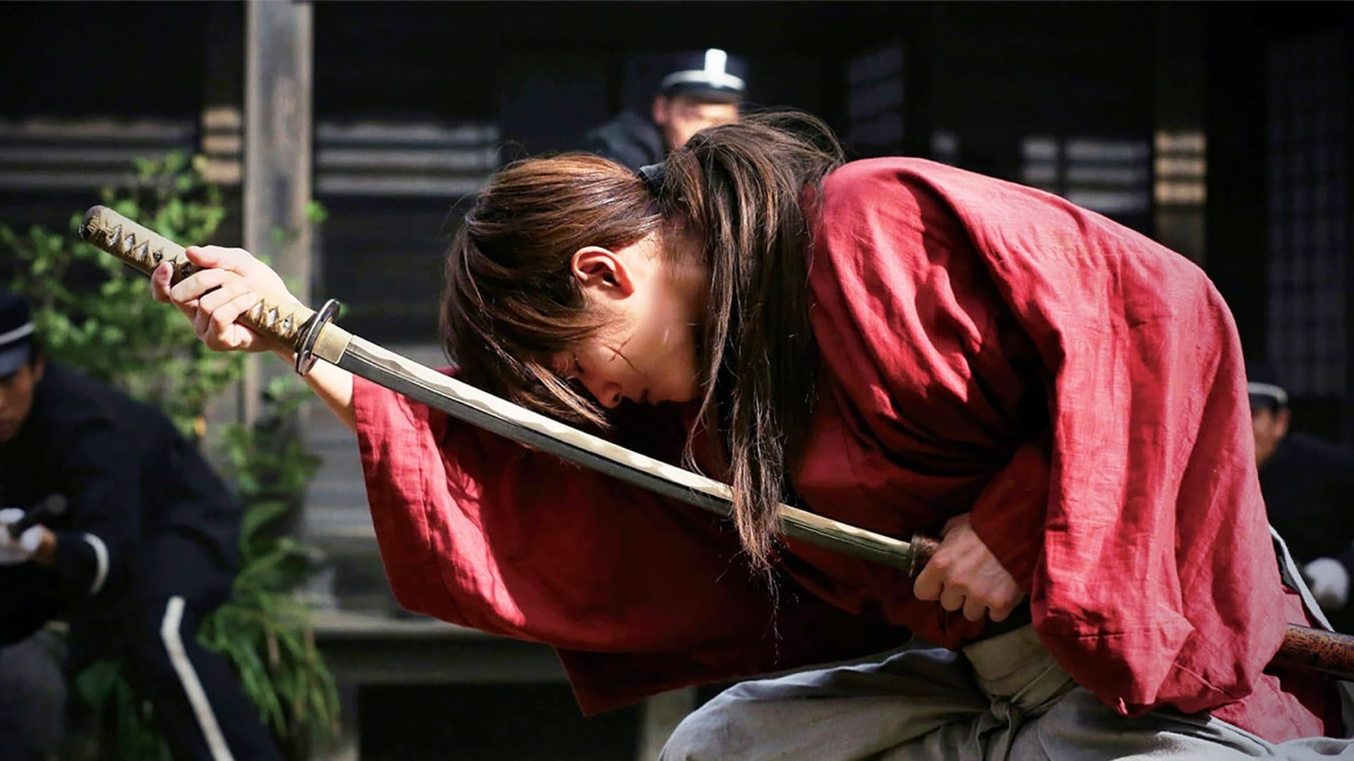Rurouni Kenshin Sheathing Sword Background