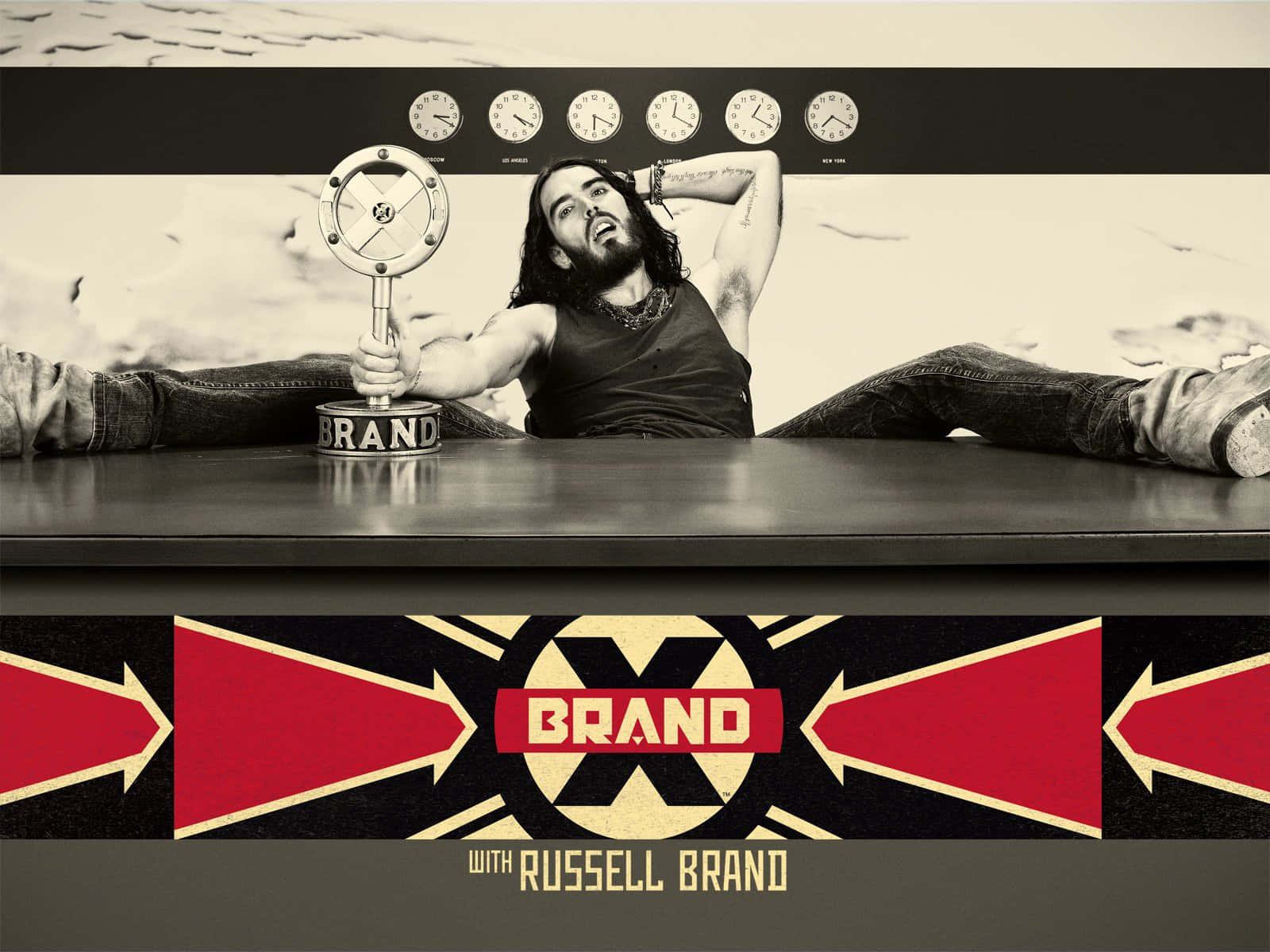 Russell Brand Brand X Show Background