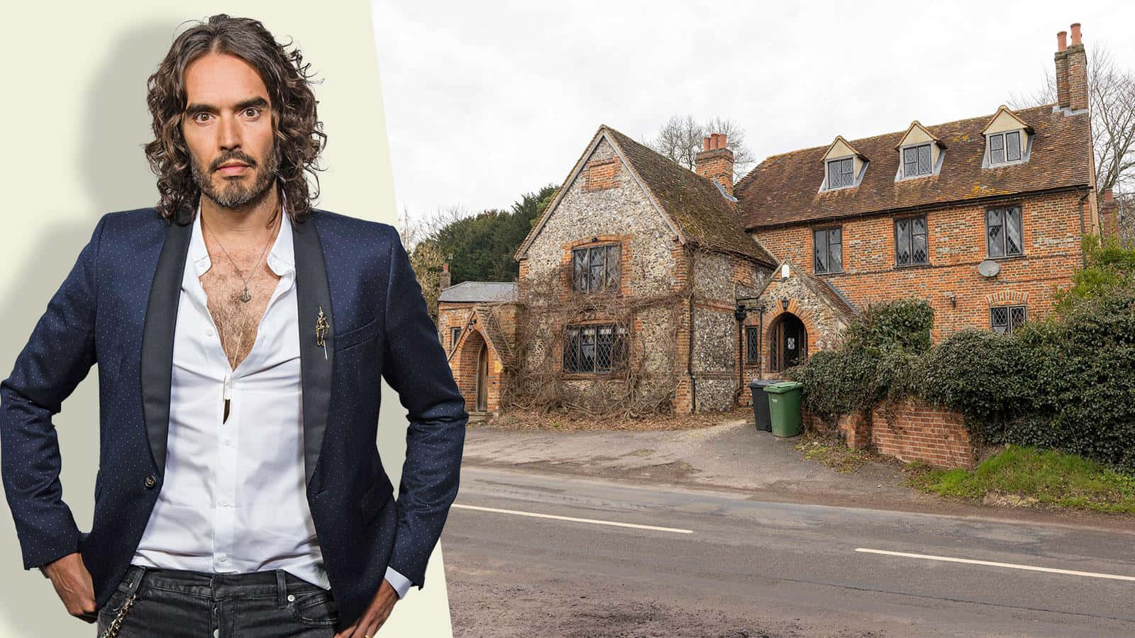 Russell Brand Old House Background