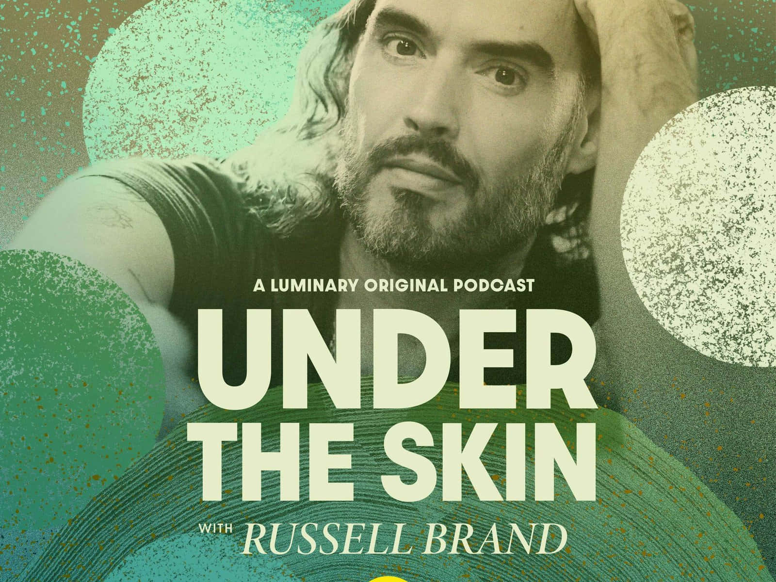 Russell Brand Under The Skin Podcast Cover Background