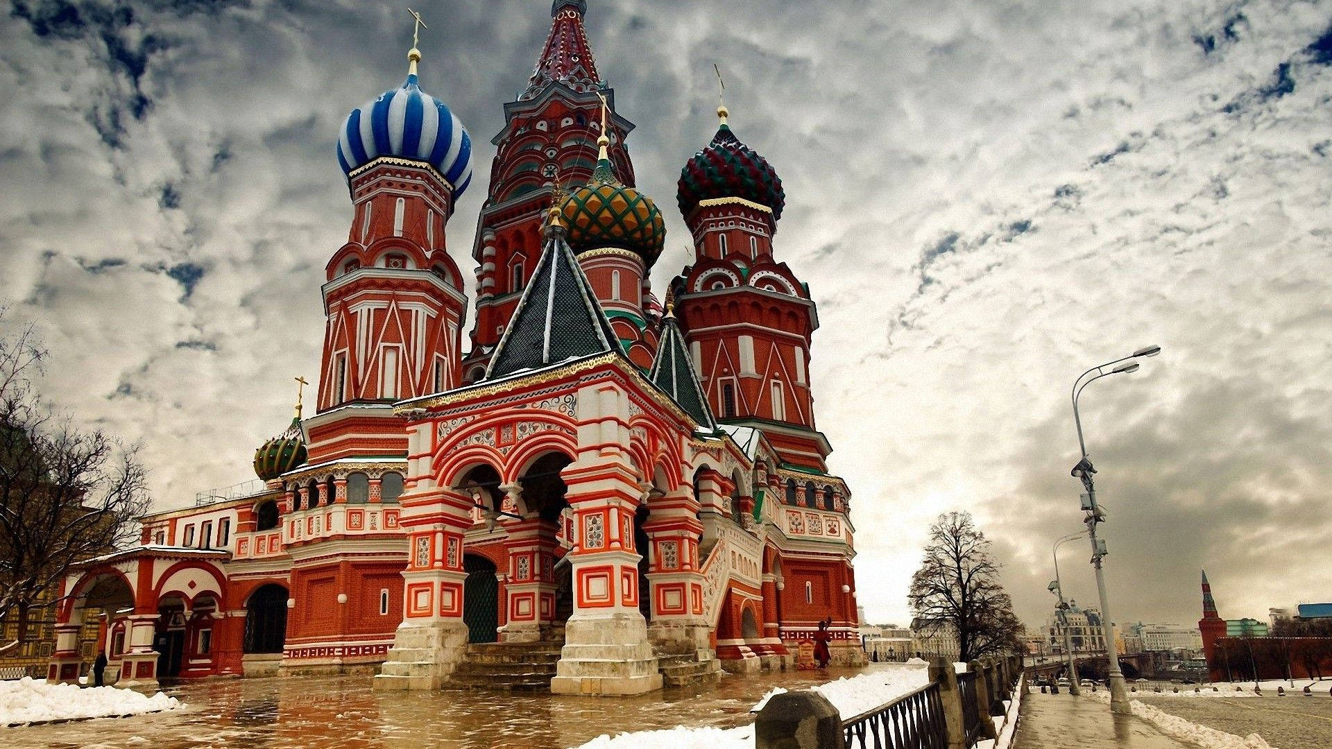 Russia Red Cathedral