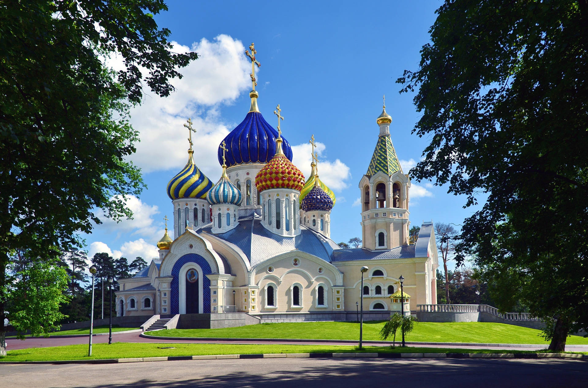 Russia St. Igor Church Background