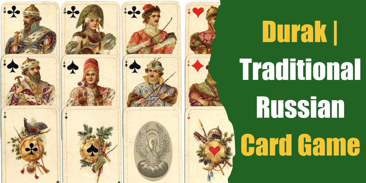 Russian Card Game Durak Background