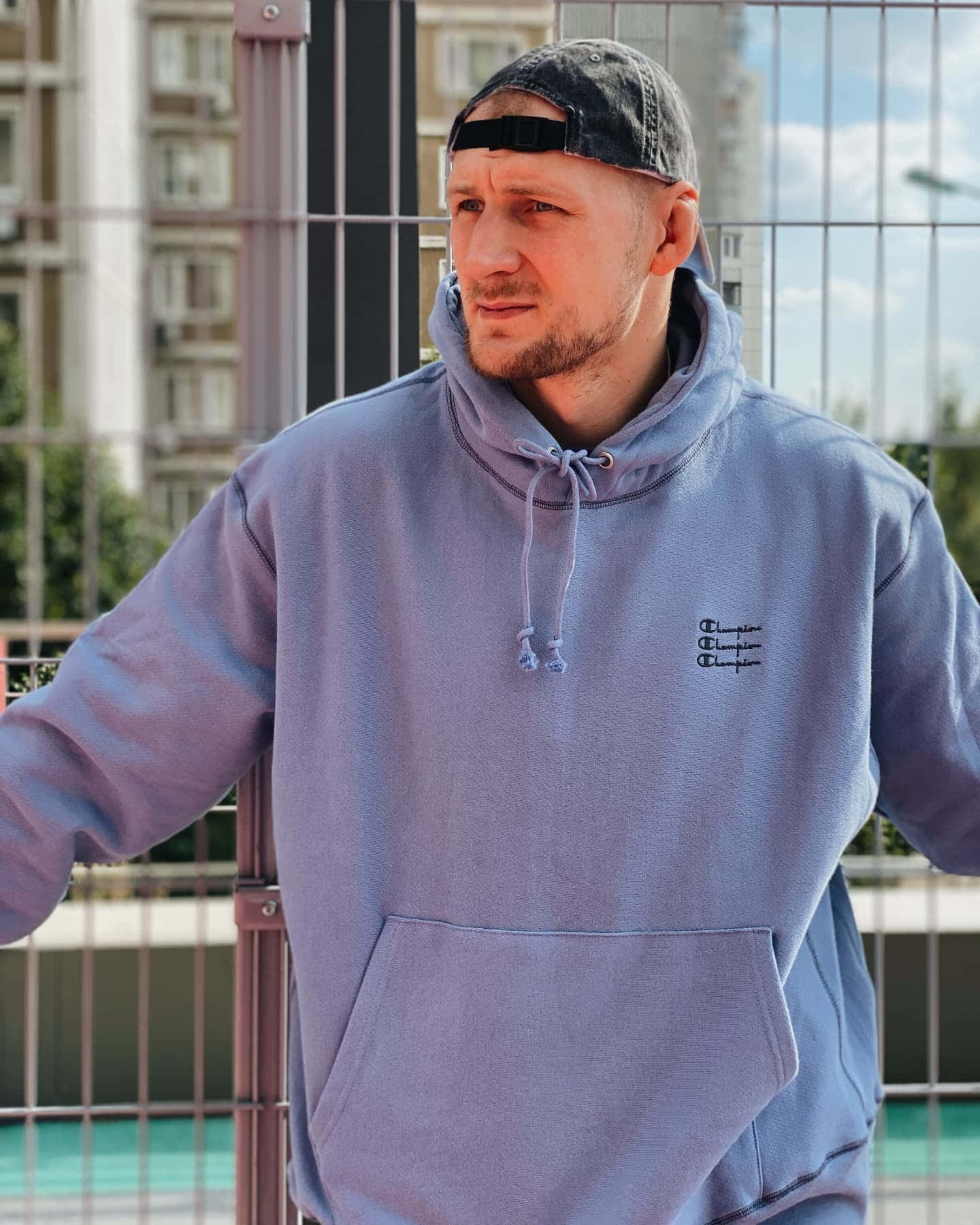Russian Mma Star - Alexander Volkov In Casual Attire Background