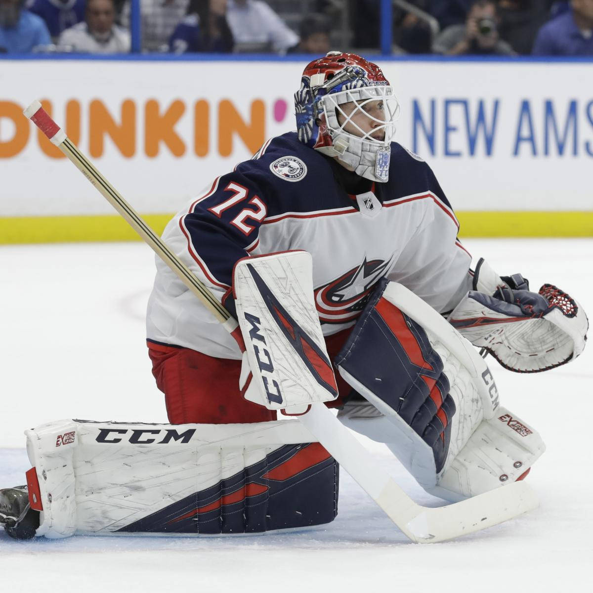 Russian Professional Player Sergei Bobrovsky Background