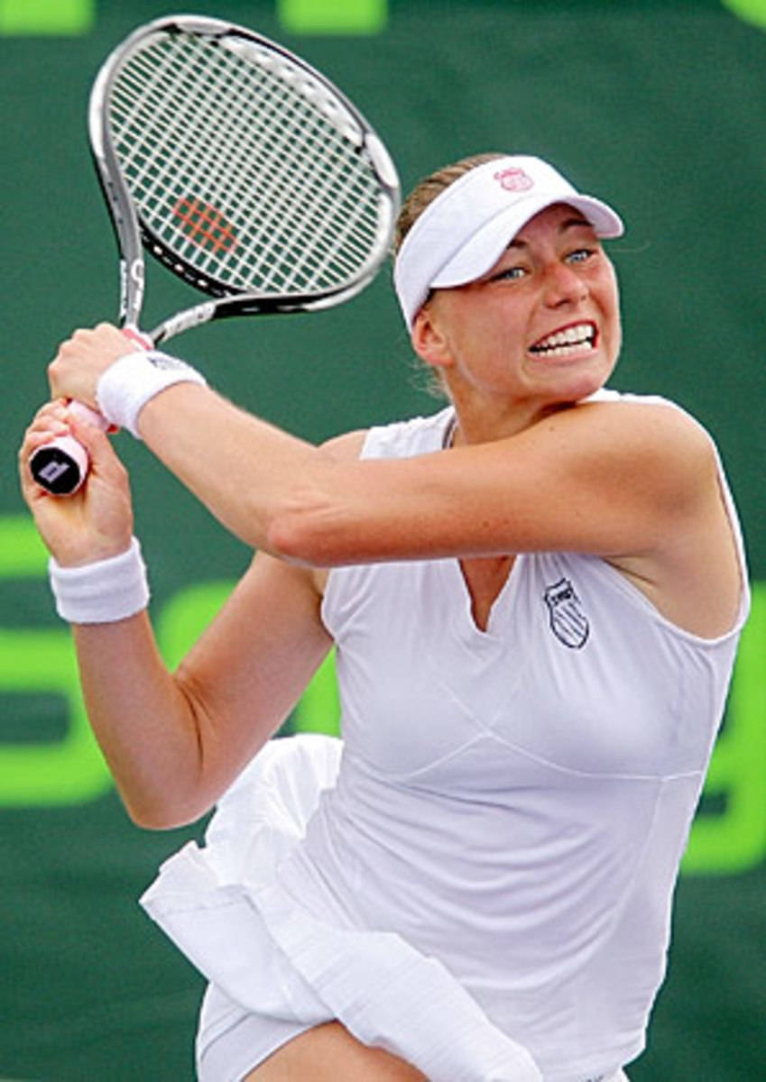 Russian Tennis Player Vera Zvonareva Beijing Olympics Background