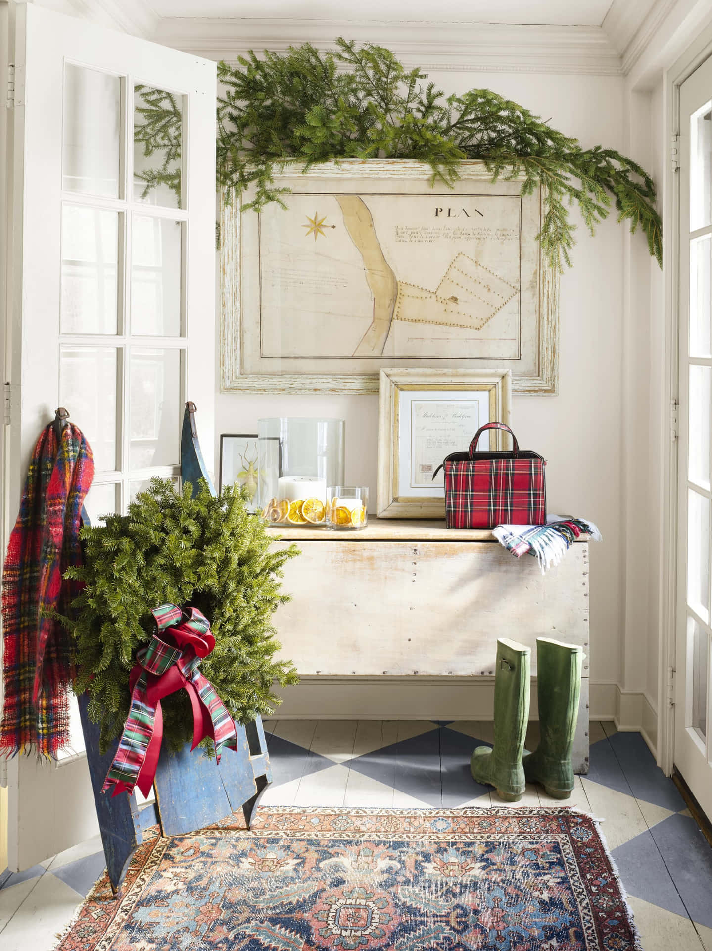 Rustic Farmhouse Christmas Comfort