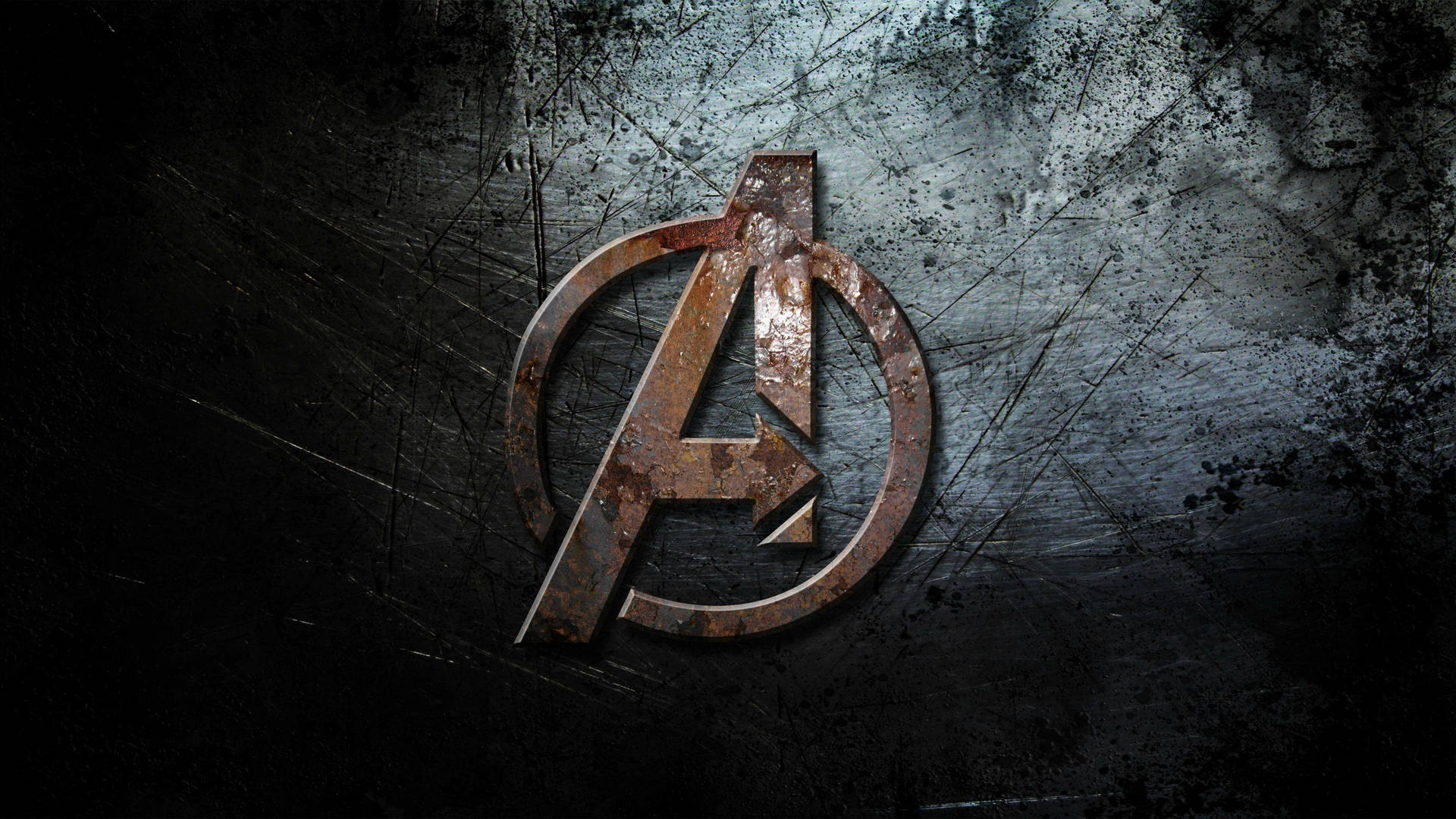 Rusty Avengers Logo Background