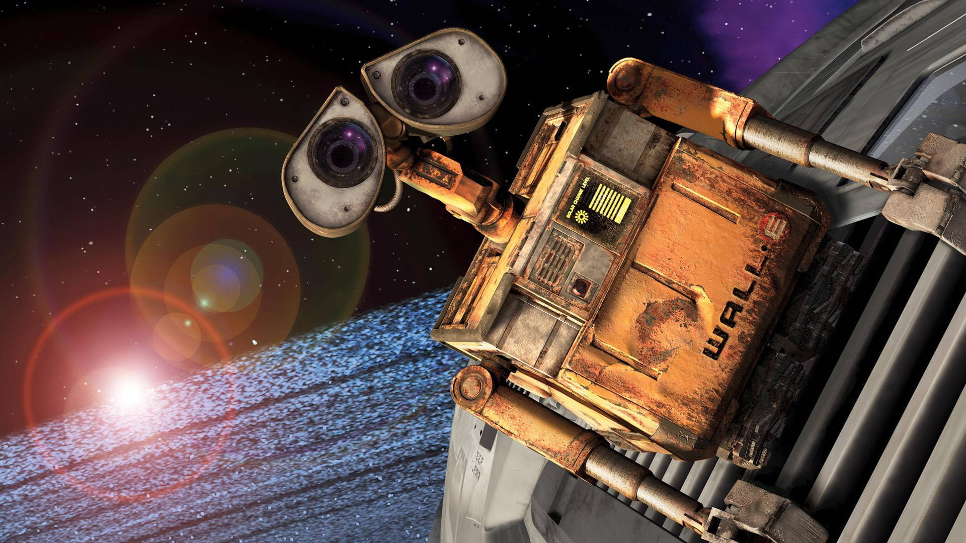 Rusty Old Wall E Background