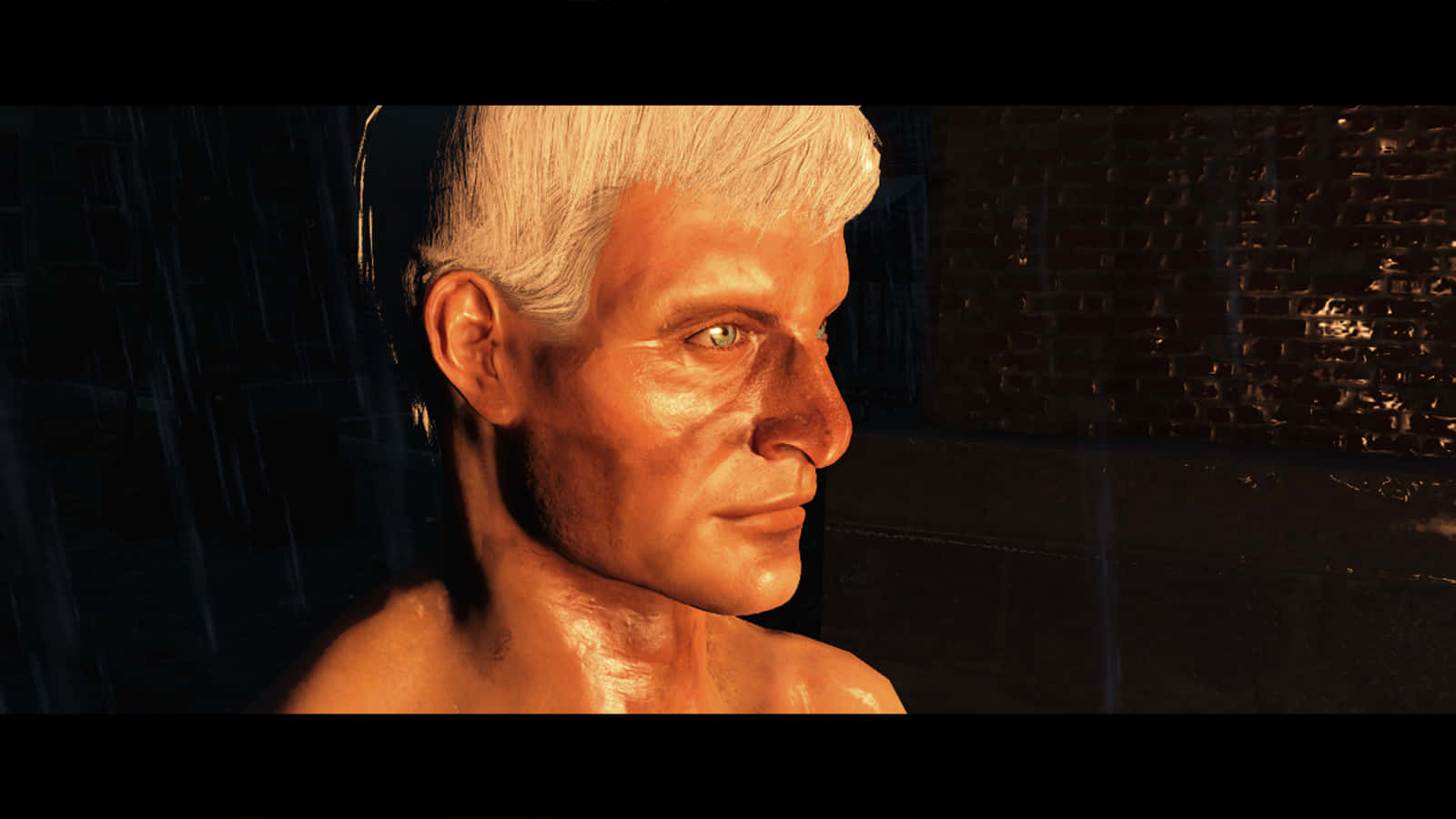 Rutger Hauer 3d Roy Batty Model Background
