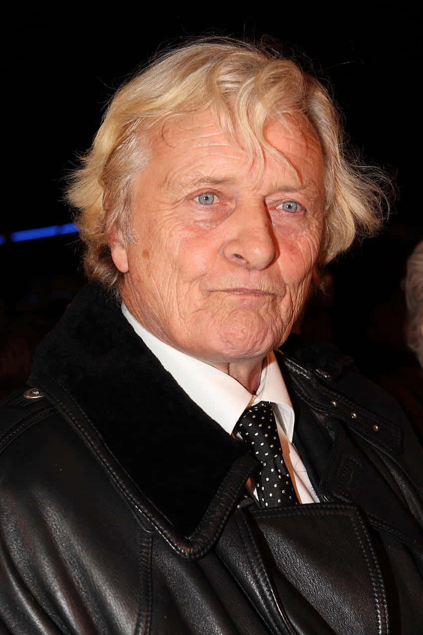 Rutger Hauer Blonde Haired Actor Background