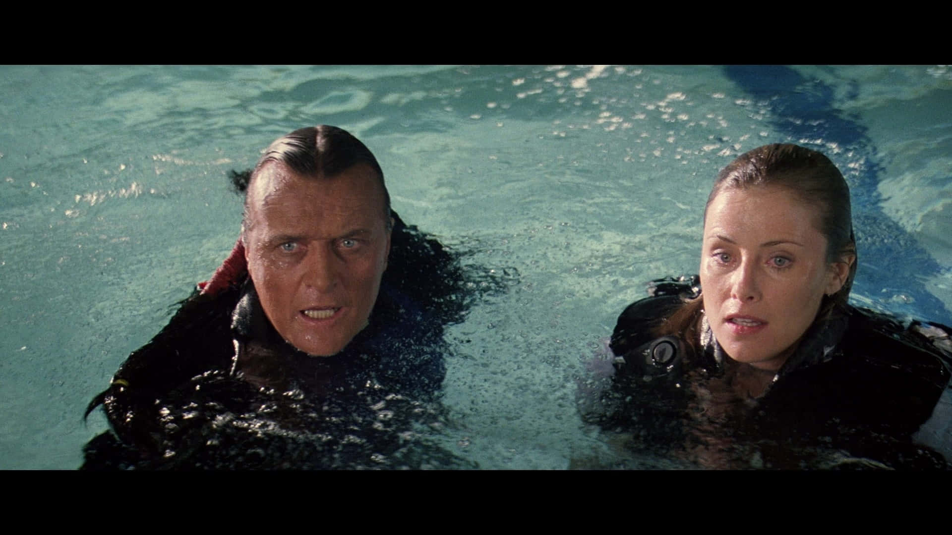 Rutger Hauer With Kimberly Warren Background